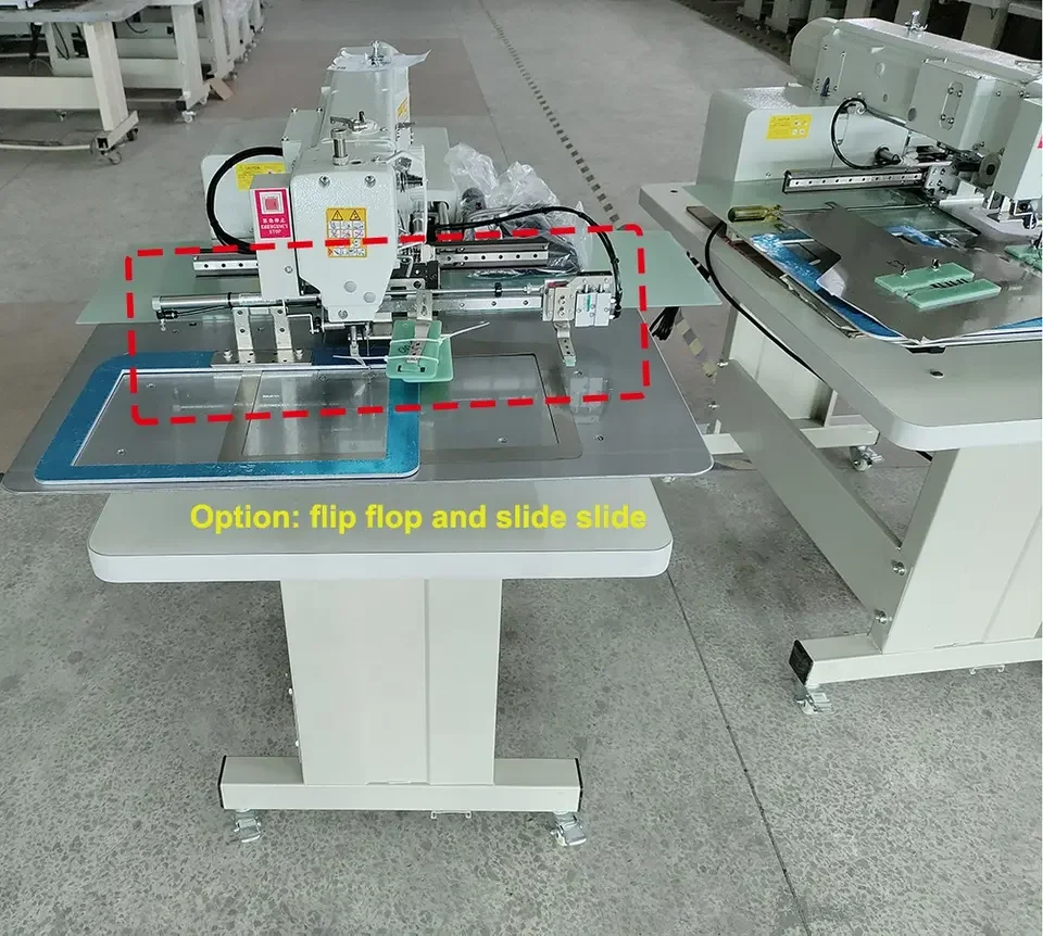 3020 maquina de costura template stitching machine automatic computerized woven label pattern sewing machine