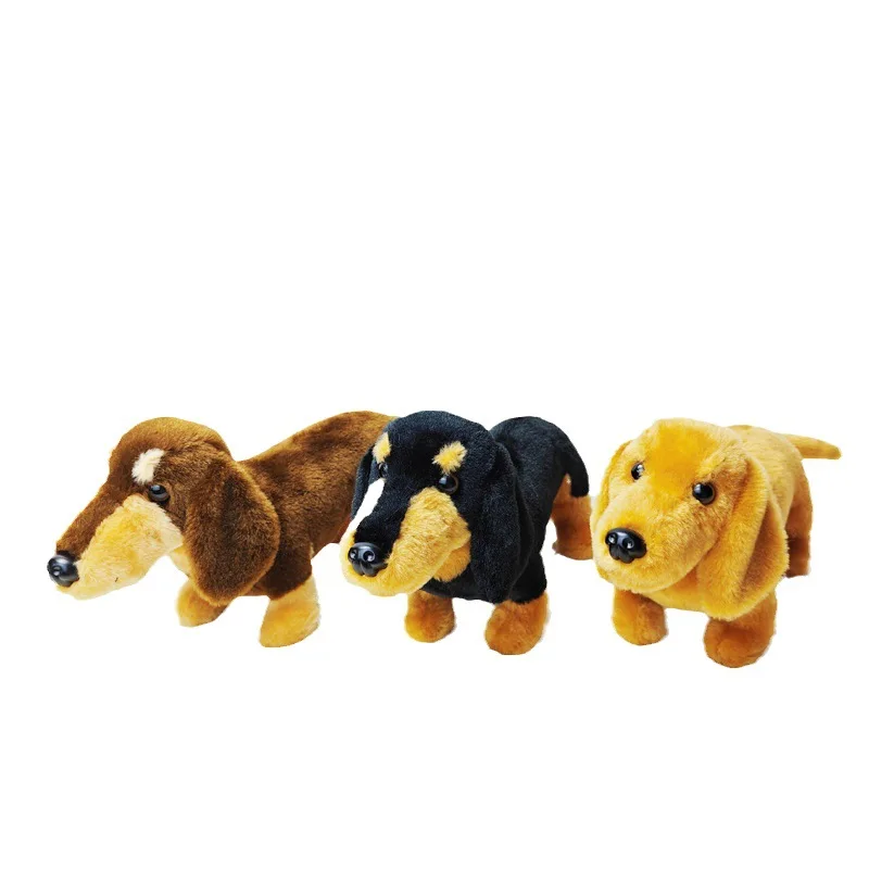 Custom Plush Soft Animal Toys Dog Stuffed Dachshund Doll For Kid Gift  Puppy Plush Toyscute Dachshund Dog Plusies Cartoon Doll