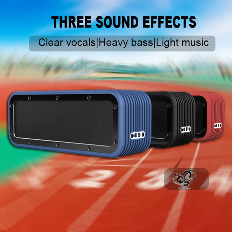50W Wireless HIFI 3D Stereo Subwoofer Audio Boombox Music Portable IPX7 Waterproof wireless Speakers
