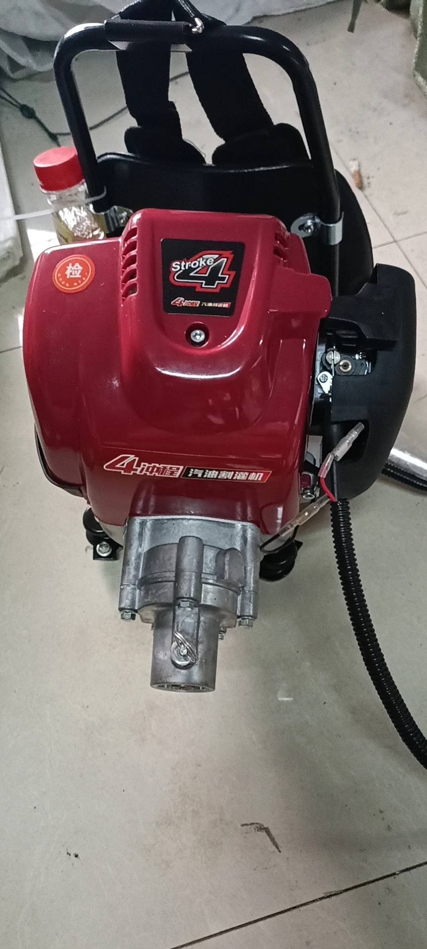 NEAT Gas Backpack Concrete Vibrator With Concrete Vibrator Shaft 35mm * 2.5m