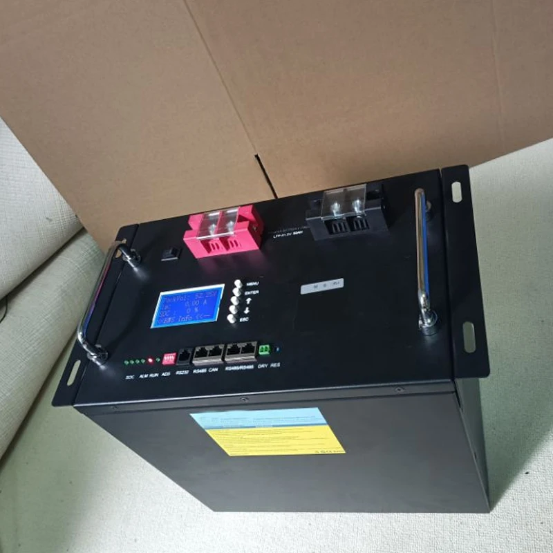 48v 100AH lifepo4 lithium batterry RS485 Solar energy storage system for communication base station