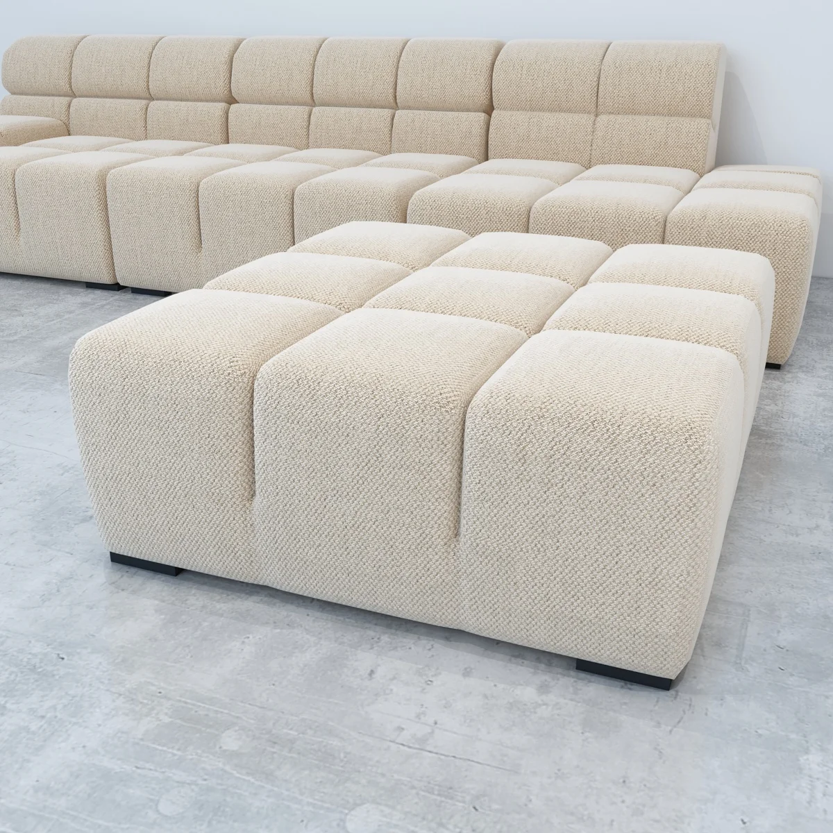 Linen fabric new design modular sectional sofa on sell