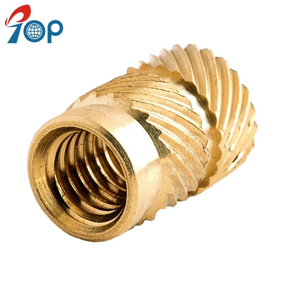 Brass Knurl Body Threaded Insert for Plastic Parts
