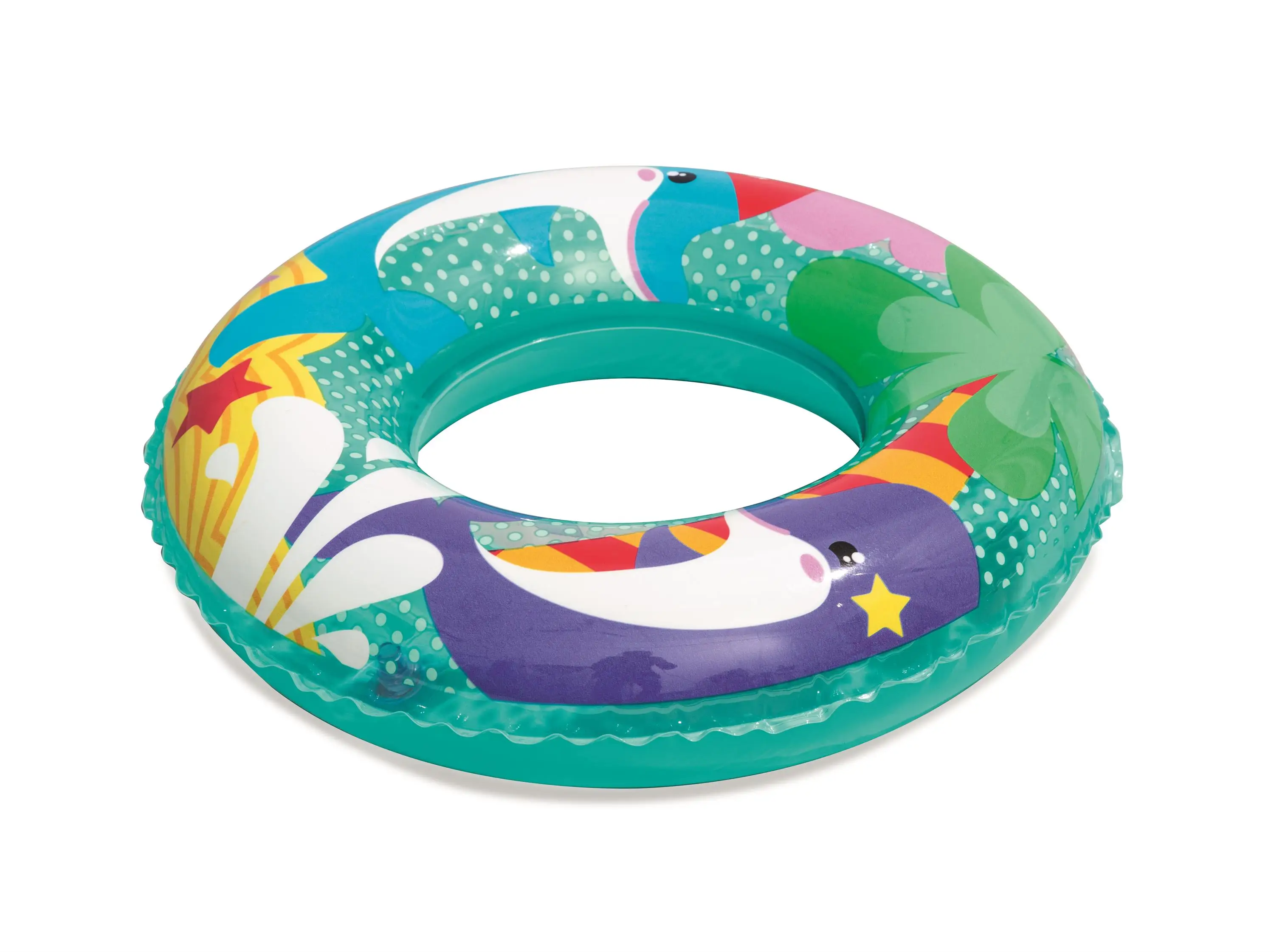 Bestway 36113 sea adventures 51cm kids swim ring inflatable rubber ring tube for kids 3-6 years