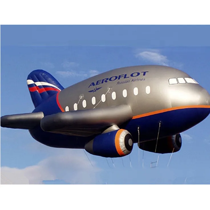 Helium Filled Balloon Inflatable Airbus/Airplane/Aircraft/Aeroplane Parade Helium Balloons