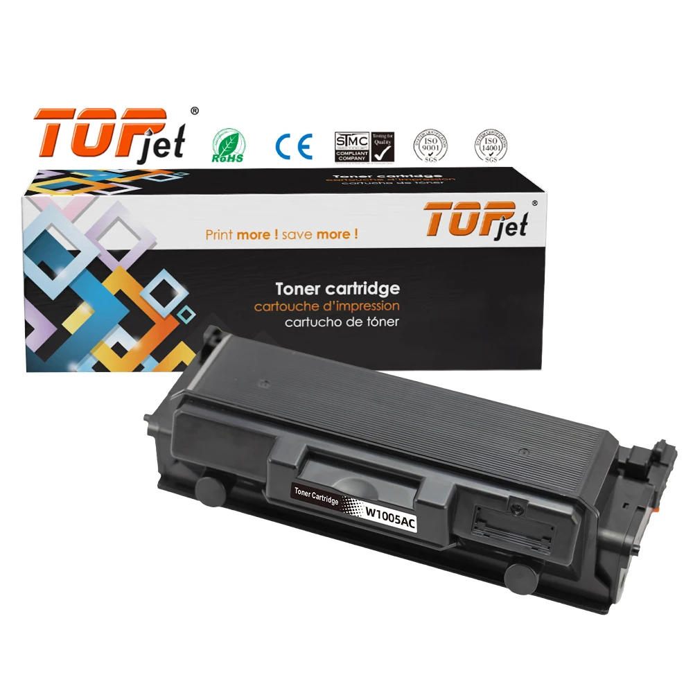 Topjet Factory Wholesale Premium W1005AC W1005 Mono Toner Cartridge Compatible For HP 407nk Laser Printer Cartridge