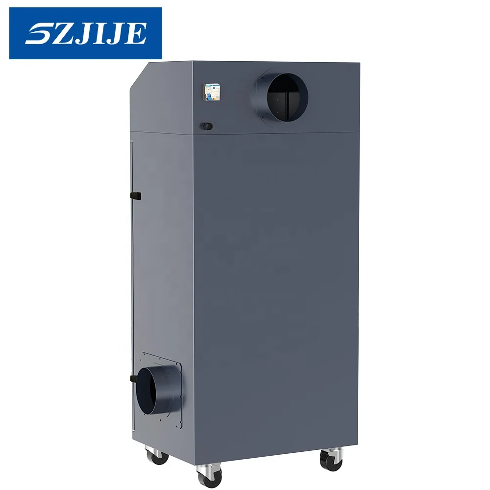 600W Digital Display Industrial Laser Marking Smoke Extractor Fiber Cutting Dust Collector