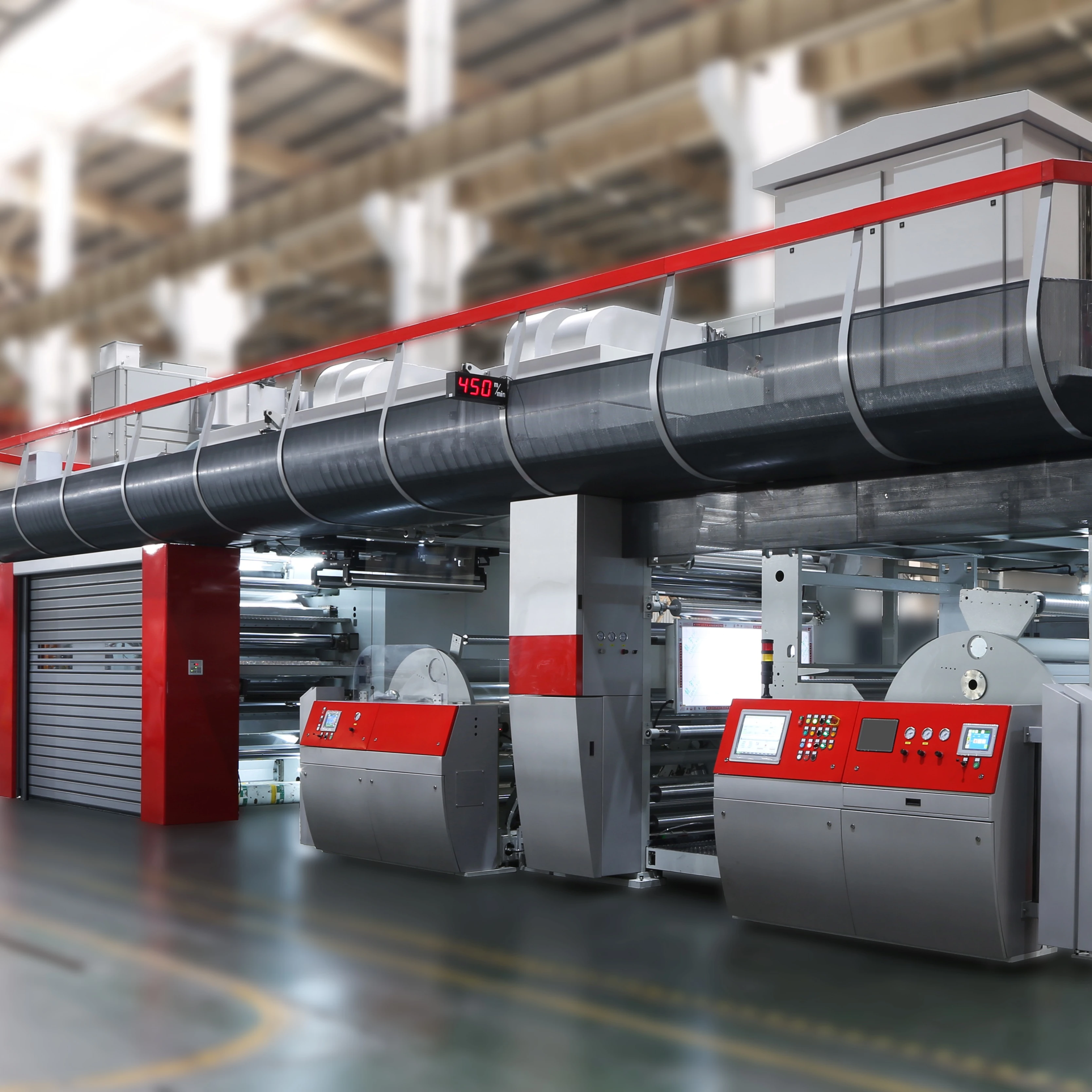 flexo printing machine 4 color CI Flexo Press ShaanxiBeiren