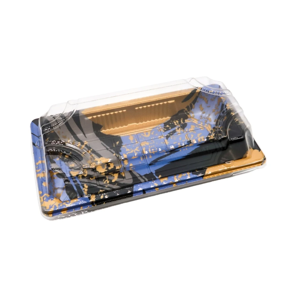 High Quality Food Grade Disposable Takeout Packaging Sushi Tray