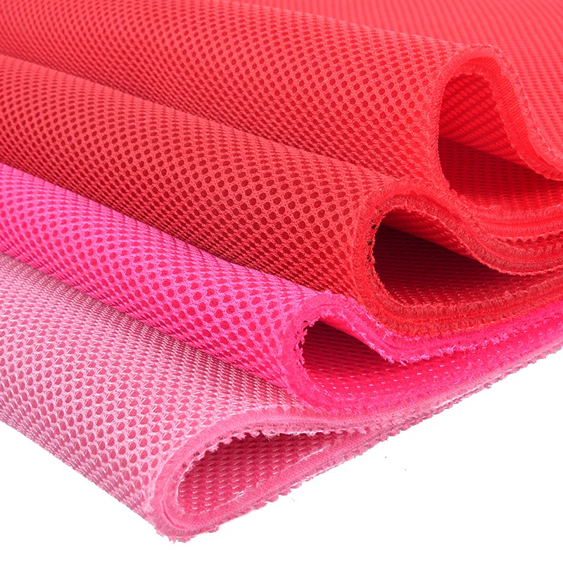 Custom Color Breathe 100% Polyester 3d Spacer Mesh Fabric For Home Textile China Fabrics Sandwich Mesh