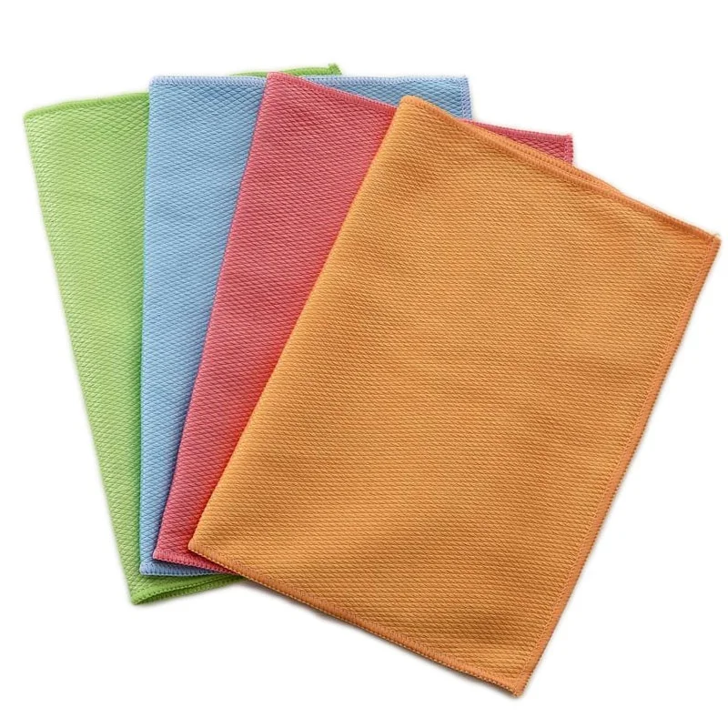 wholesale cheap microfiber diamond cloth 30*30cm screen watches lens optical cleaning cloth microfibre