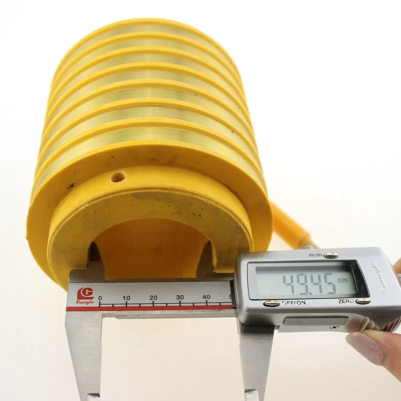 
50mm hole carbon brushes Collector 7 rings rotary joint slip ring use for Playground Equipment 