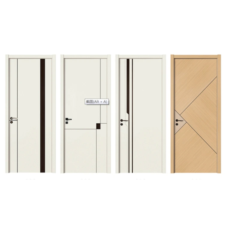 Wood Door Manufacturers Wholesale Classic Wood Door House/apartment/villa/office/hotelThickness Of Door Frame7-10cm