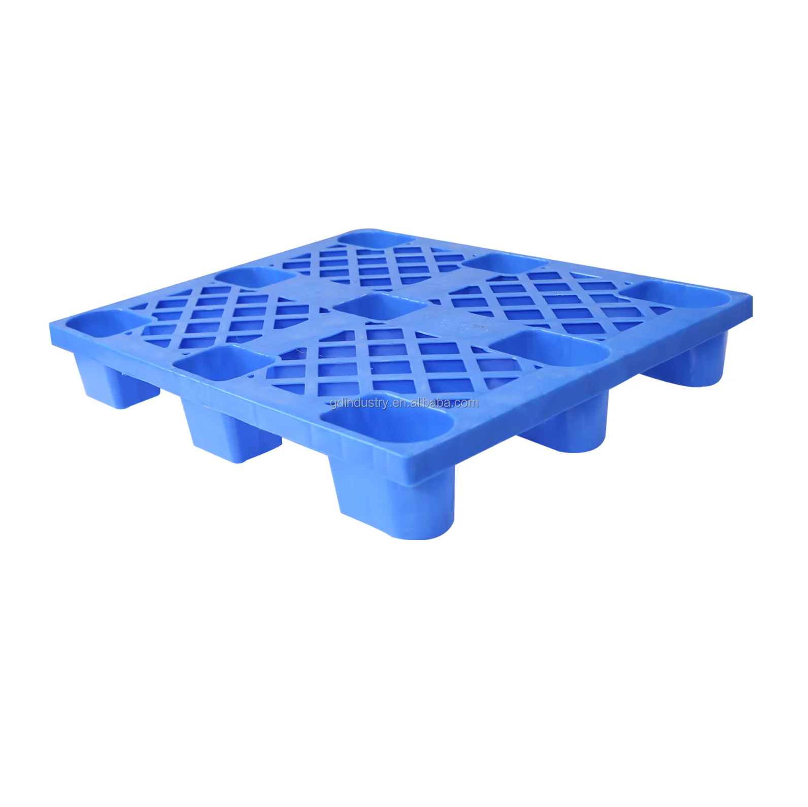 stackable nestable durable HDPE PP plastic pallet euro pallet steel reinforcement injection mould molded pallet