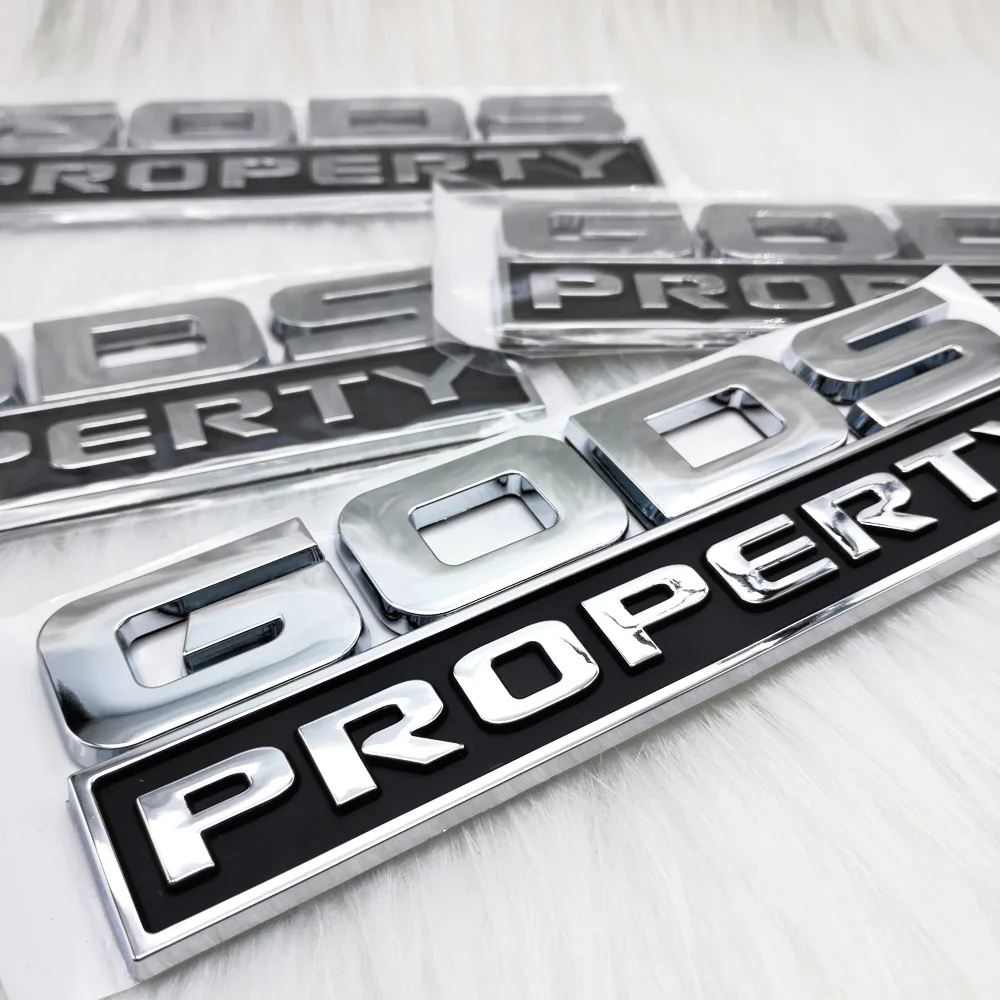 Letters and Number Self Adhesive Car Decoration Vinyl Sticker Emblem Chrome Plastic Custom Clear 3d Waterproof Carton 1year
