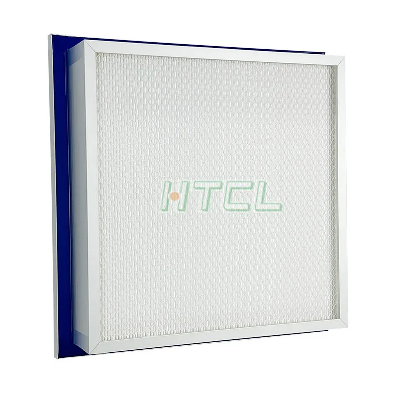 Customized Seal Filters Liquid Seal Type HEPA H13 H14 Side Liquid Tank Air Filter For HVAC System