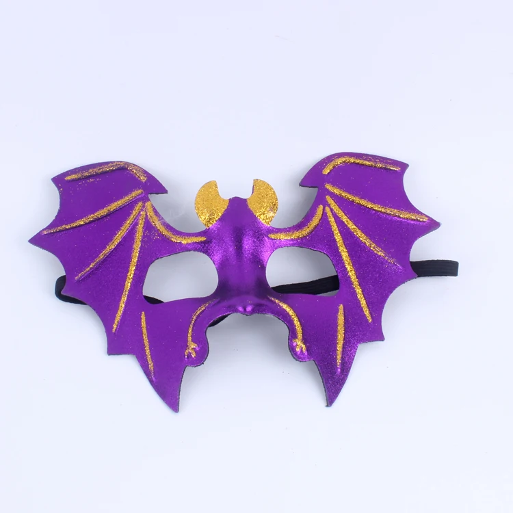 Adult Masquerade Halloween Party Costume Bat Half Face Masks