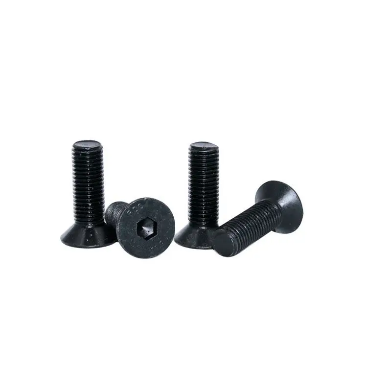Low price sales Black Oxide Carbon steel Full thread round socket head cap bolts