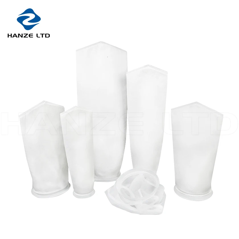 High quality 1000 micron paint booth food-grade nylon liquid bag filters manufacturers