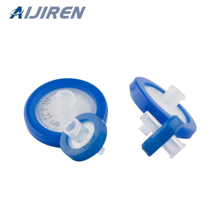 Лабораторный анализ Aijiren, 25 мм, 0,22 мкм, мембранный флакон PVDF, шприцевой фильтр ВЭЖХ