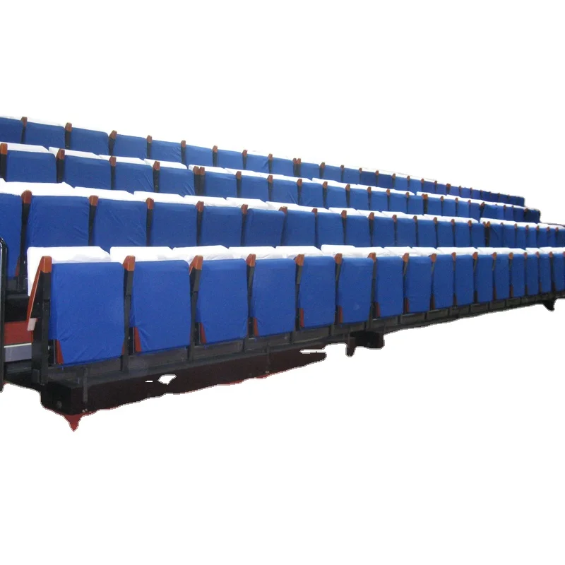 JY-720 покрытие баскетбольное для игры в бадминтон выдвижной для тренажерного зала Многоуровневое сидения системы