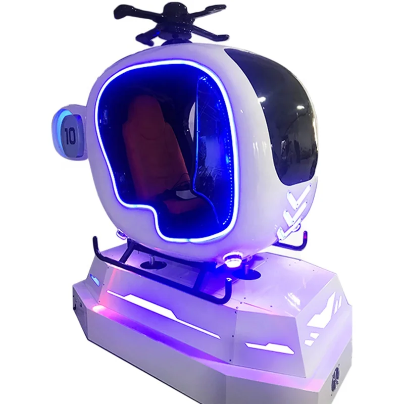 Домашний Vr самолет игра вертолет гоночный симулятор Крытый игровой автомат для самолета