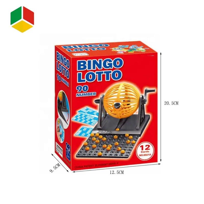 Набор игрушек QS для игр в бинго Лотто с 12