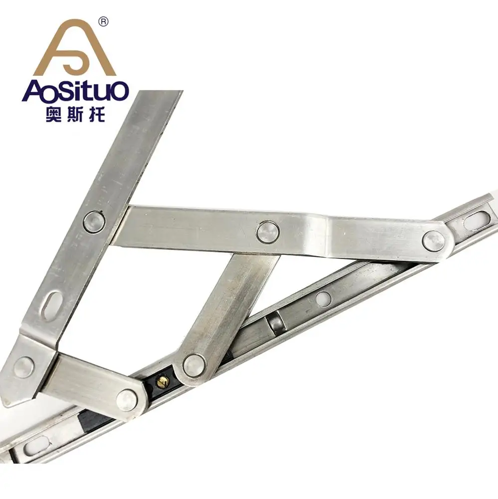 Stainless Steel Aluminum windows Friction Stay Arms 4 bar Hinge