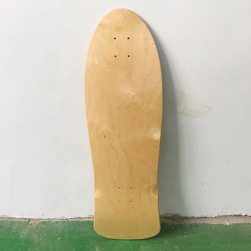  Oem оптовая продажа land surf скейтборд 7Ply чистый под заказ кленовый Старый Школьный