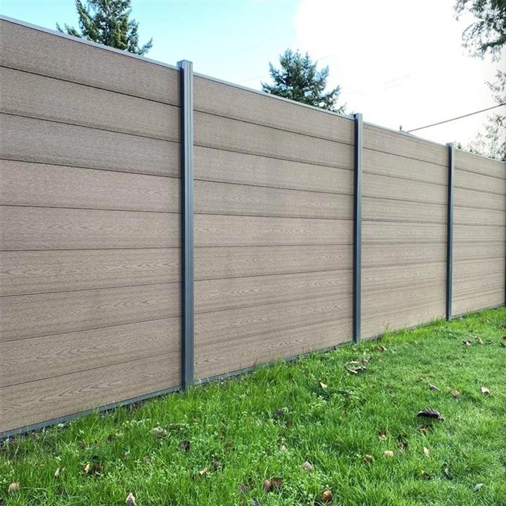 wholesale privacy fencing outdoor wpc decking fence for garden