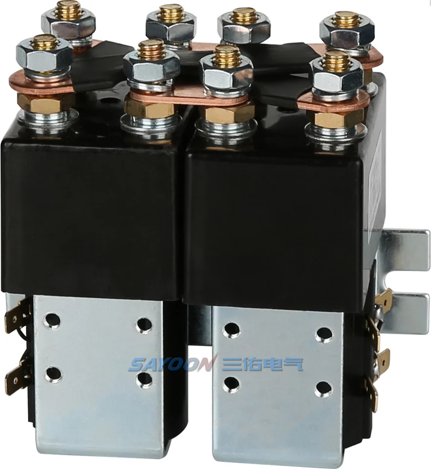 Sayoon высокое качество контактор постоянного тока 12V 24V 36V 48В 60В 72В 84 96В CZWJ200A-2T