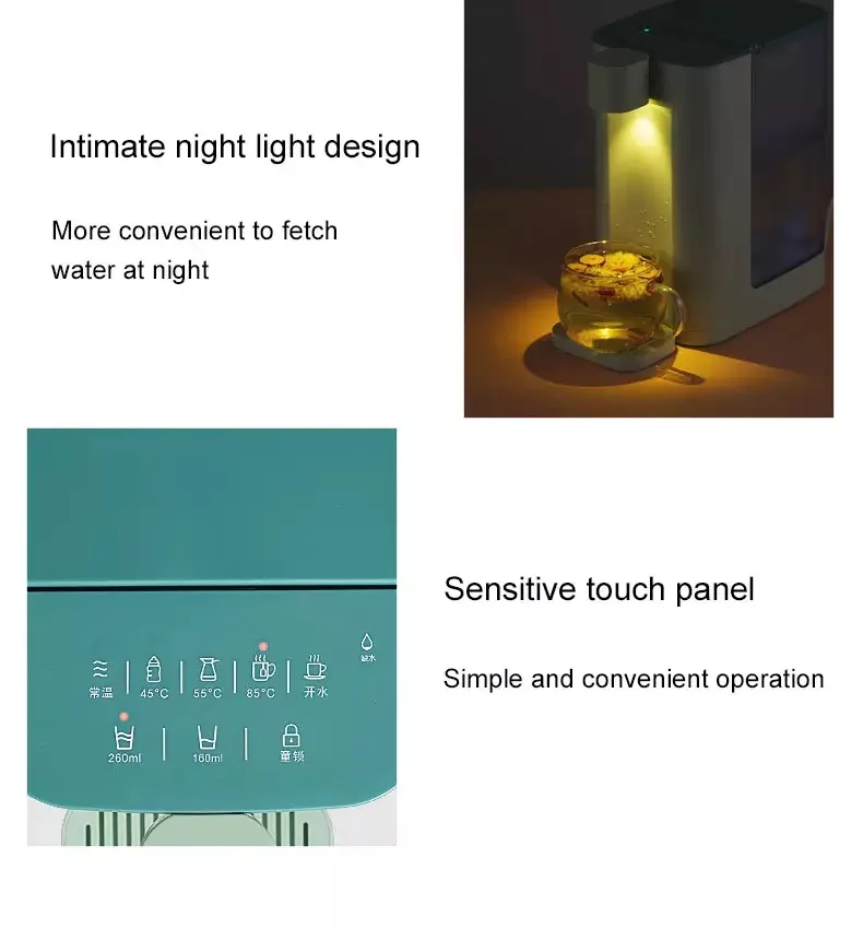 New Selling 3L Multifunction Quick Heating Mini Portable Hot Water Dispenser