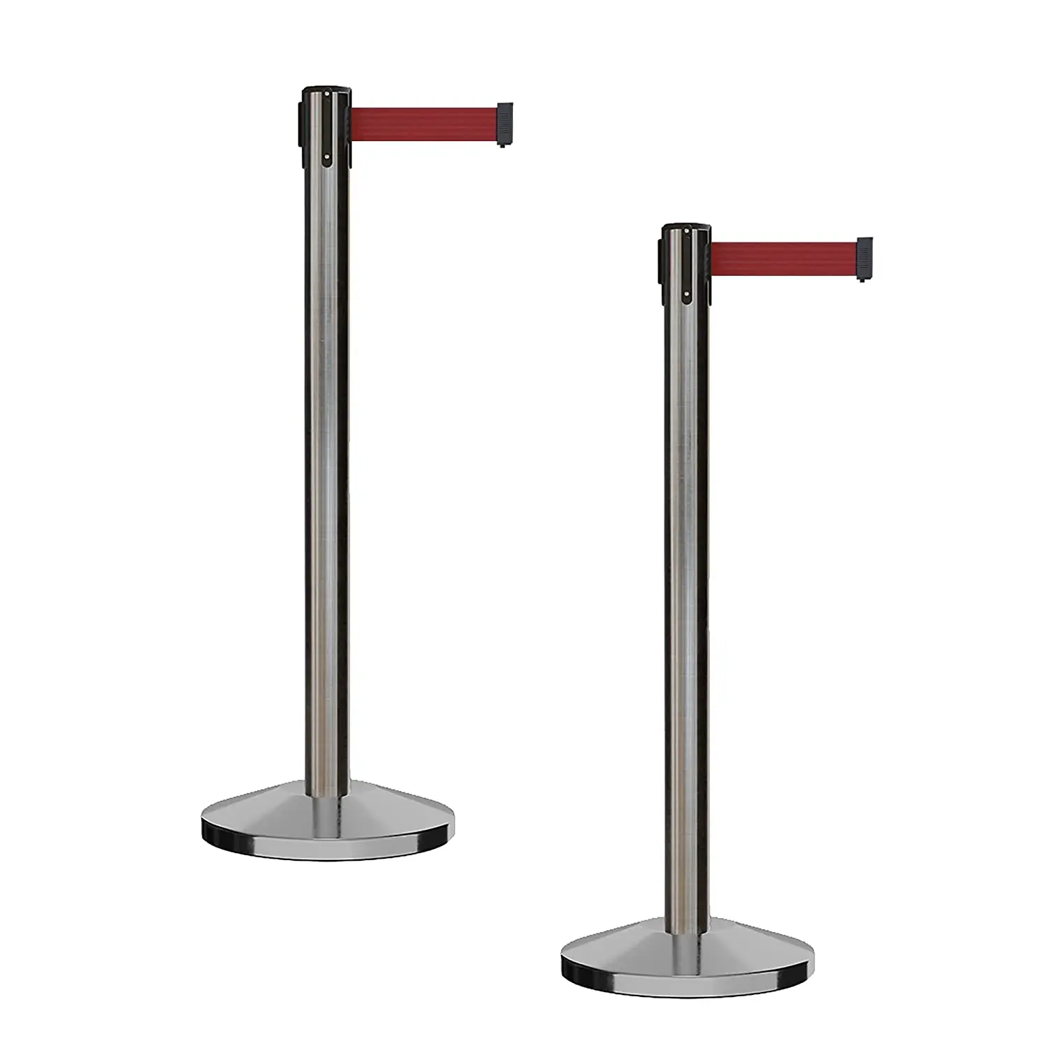 crowd control automatic road stainless steel boom belt barrier post