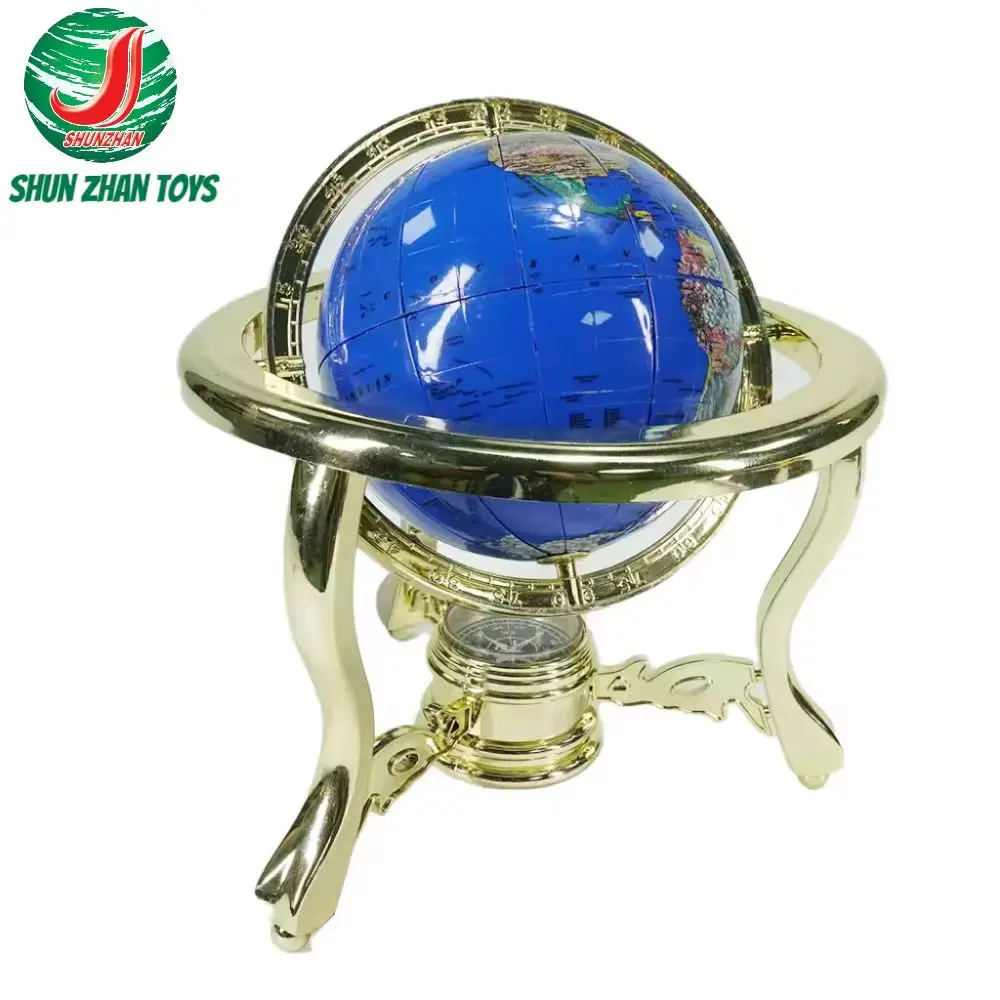 Assembly DIY Globe Education Supplies Teaching Resources Geography Rotating Magnetic Levitating Globe Toys For Children