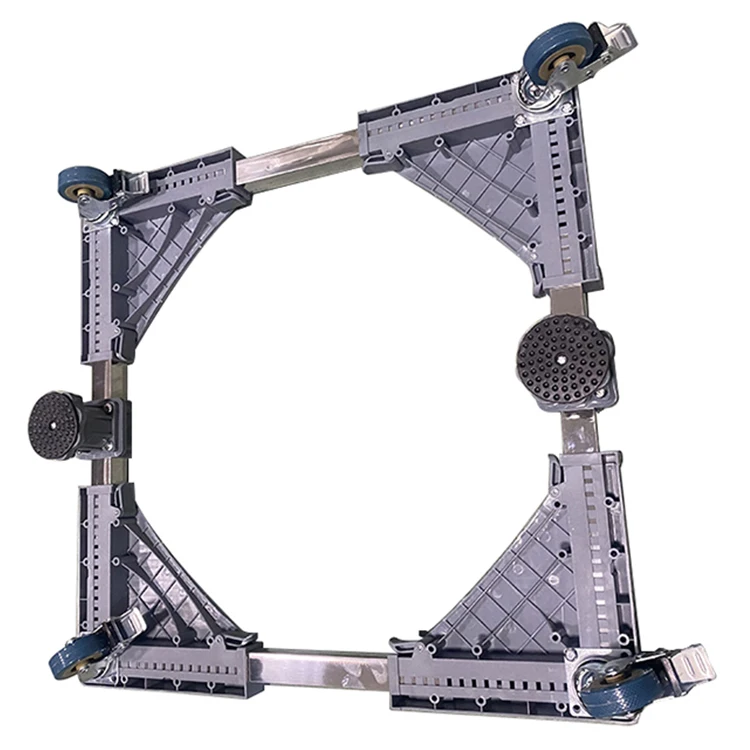 Stainless Steel Refrigerator Washing Machine Stand, Washing Machine Base Stand Multi-function Trolley