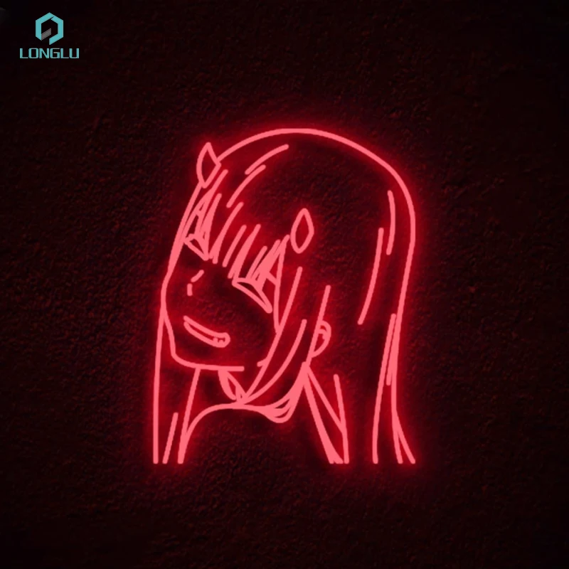 anime neon sign pretty girls party decorations led flex Neon Signs