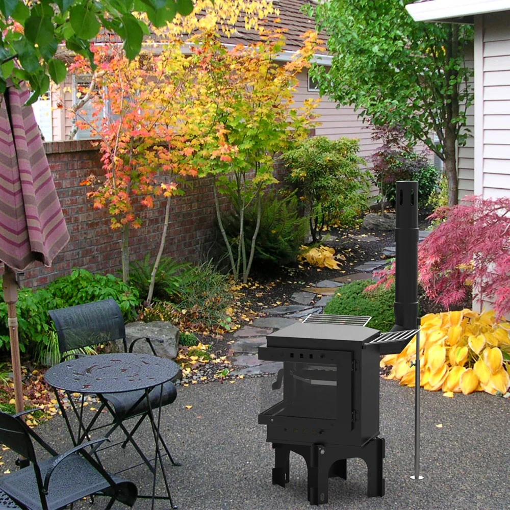 Customize garden stove outdoor wood fireplace wood burning stove