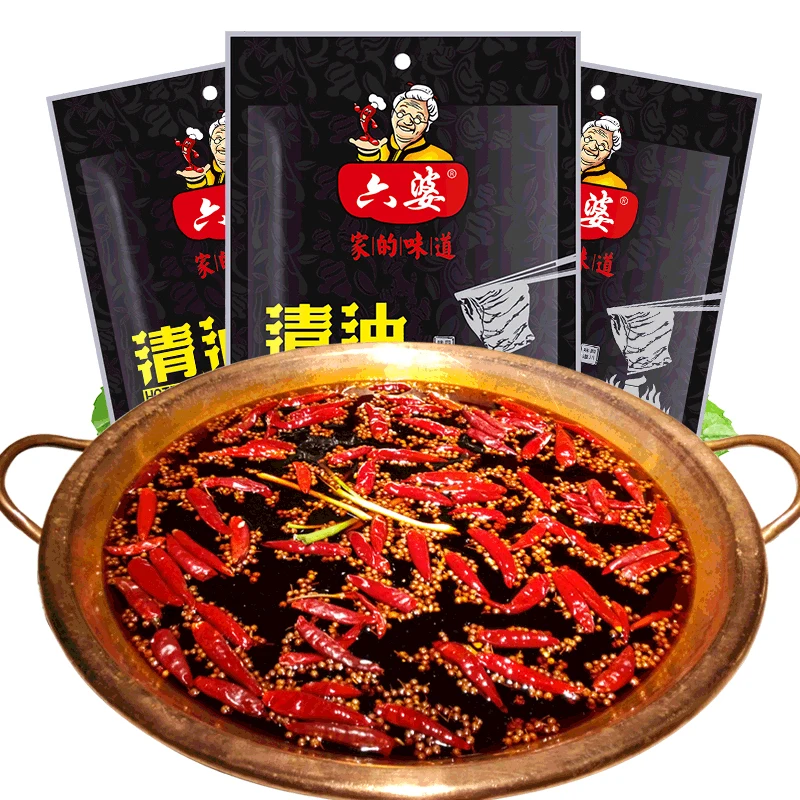 
Liupo 150g Hot Pot Base Soup Chinese Flavour Condiment Food Flavoring Hot-pot Seasoning Hot Pot Sauce Spicy 