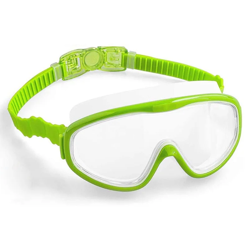 
Amazon Anti Fog Kids Swim Goggles, Wide Vision Swimming Goggles for Children from 4 to 15 Years Old, Swim Glasses 