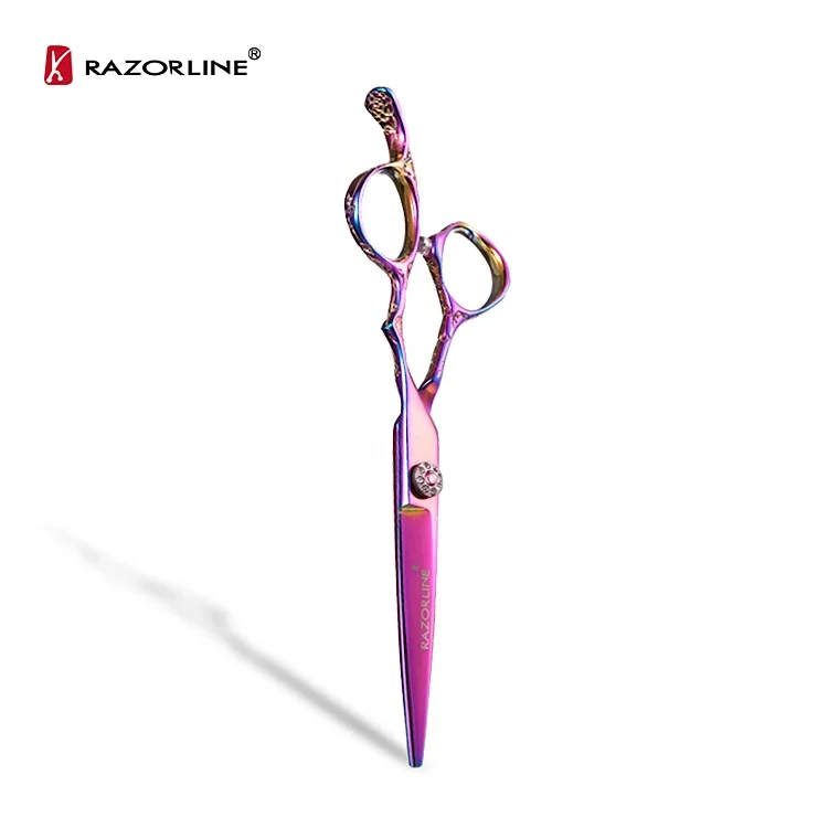 Left handed Different Types Of Barber Scissors Hair Cut