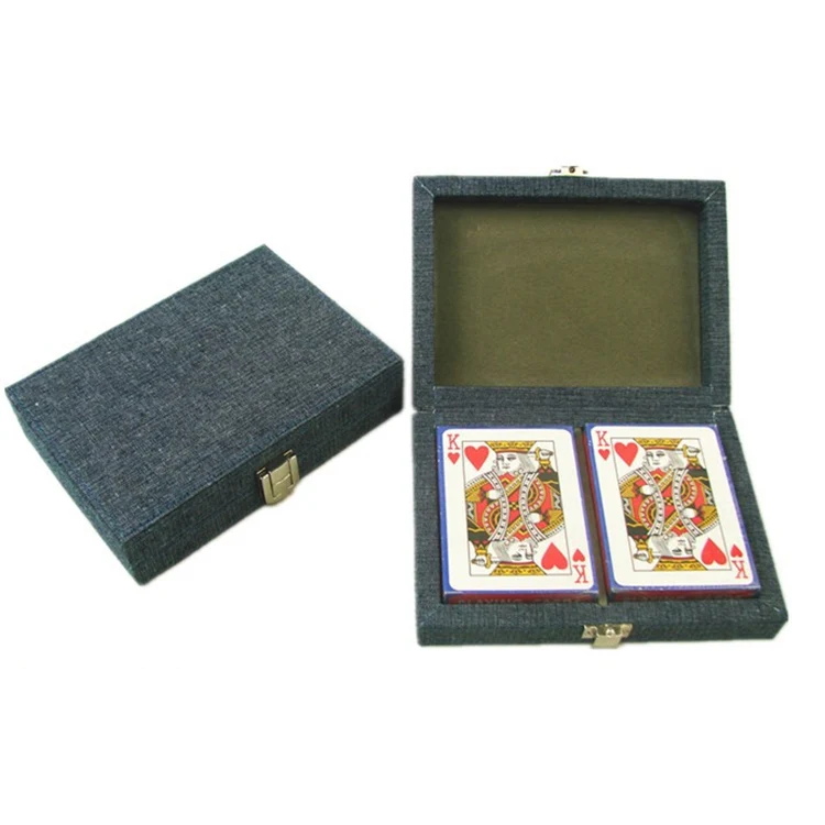 High Quality Leather Case /pouch /box / bag / holder For Playing Card