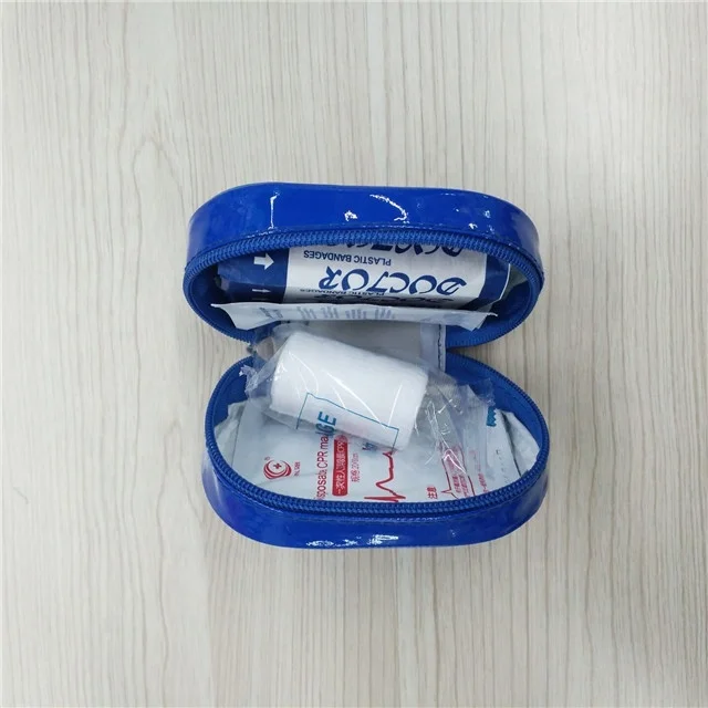 Waterproof PU Mini Emergency First Aid Kit and Customize
