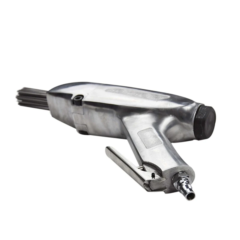 CE Certified Pneumatic Needle Scaler Straight Type Air Needle Chisel Derusting Gun 590463