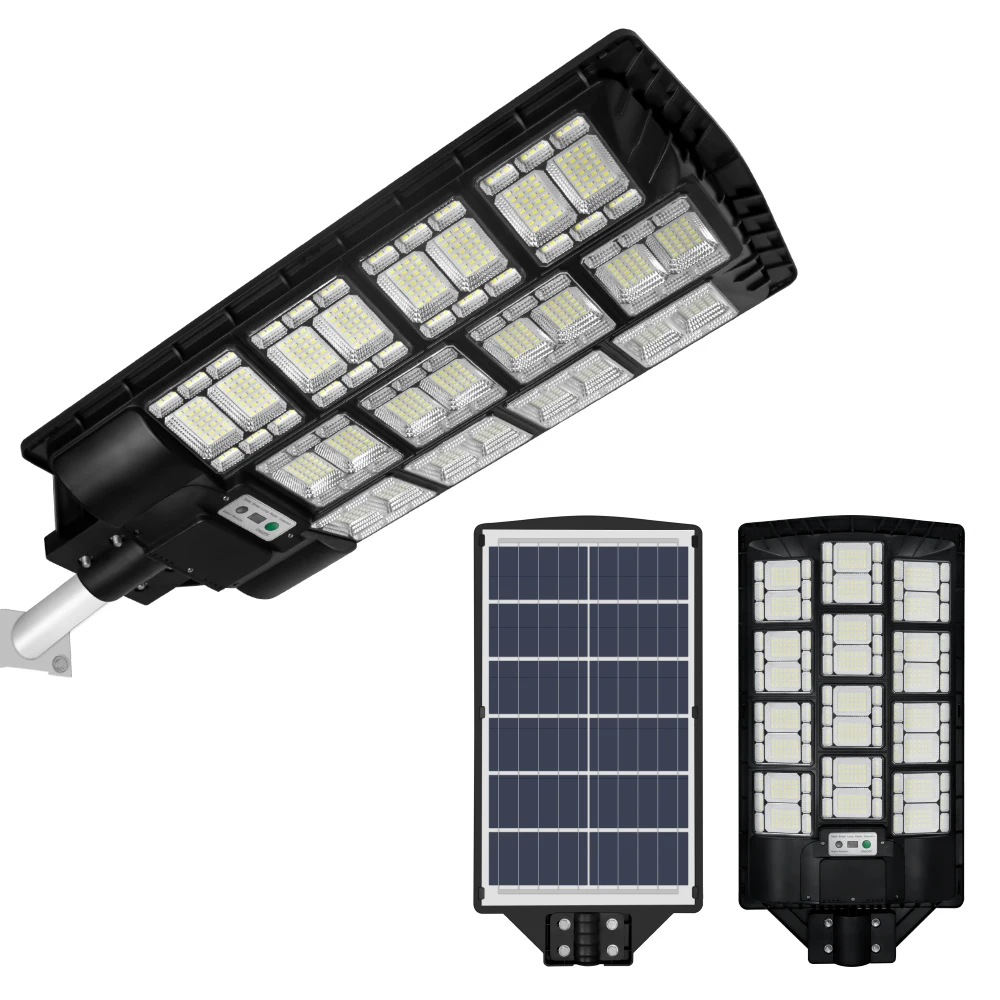 High brightness solar street light waterproof ABS material induction light High power battery powered super bright led light