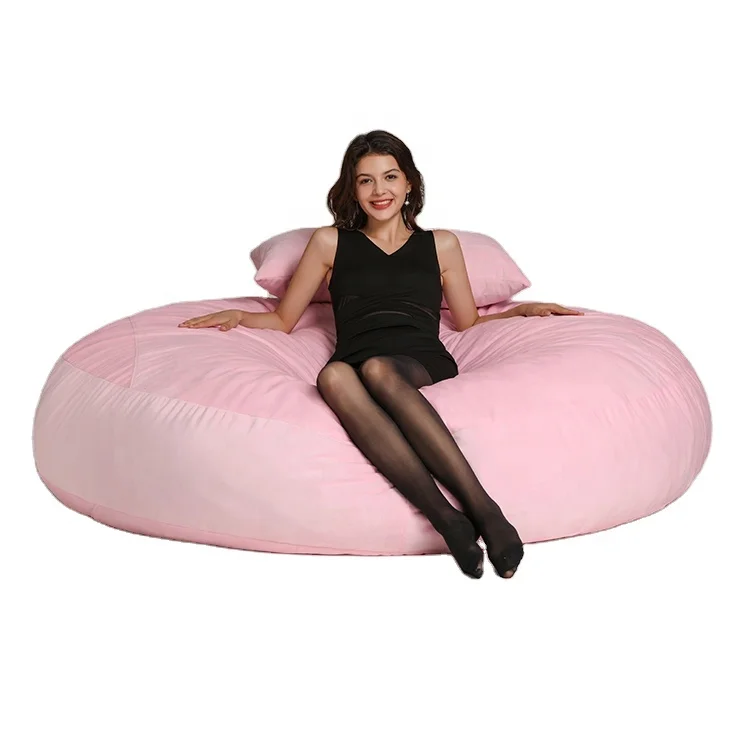 Nordic luxury design creativity modem style single sofa living room sofas Bean bag nordic lazy sofa set furniture stool chair