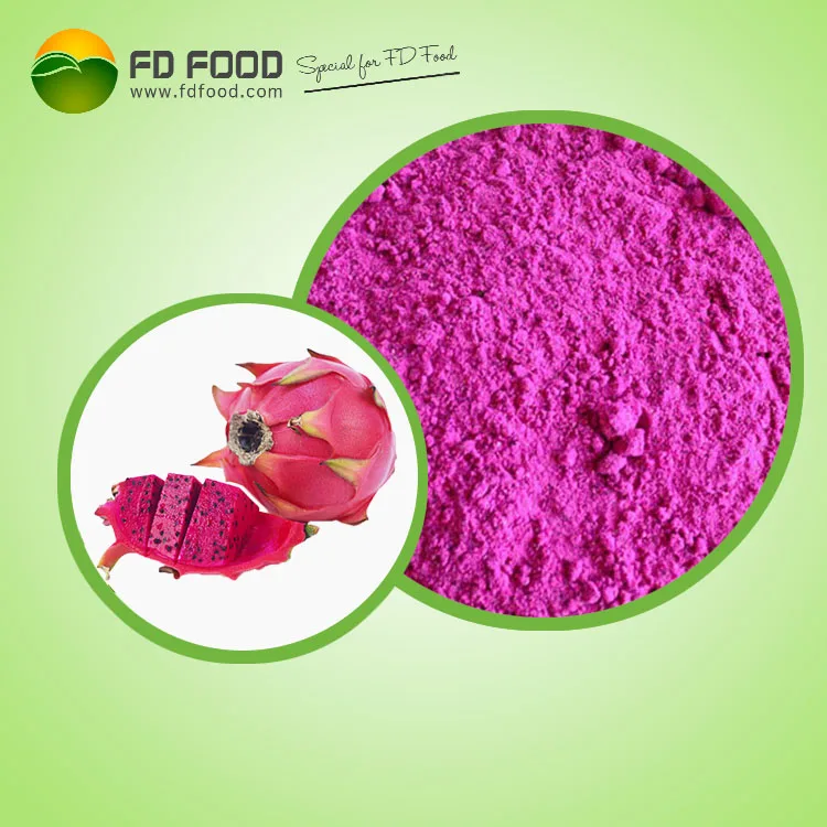 FD food freez-dried Dragon fruit red freeze dried pitaya
