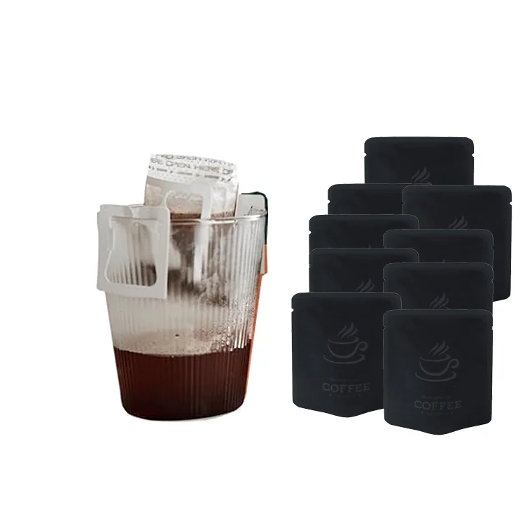 Wholesale Custom Hanging ear small Pouch Moisture-Proof Custom Drip Coffee Tea Packaging Bags