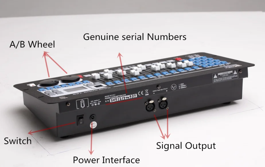 Mini 768 DMX LED Light Controller 12 Watt DMX Light Board Dj Equipment