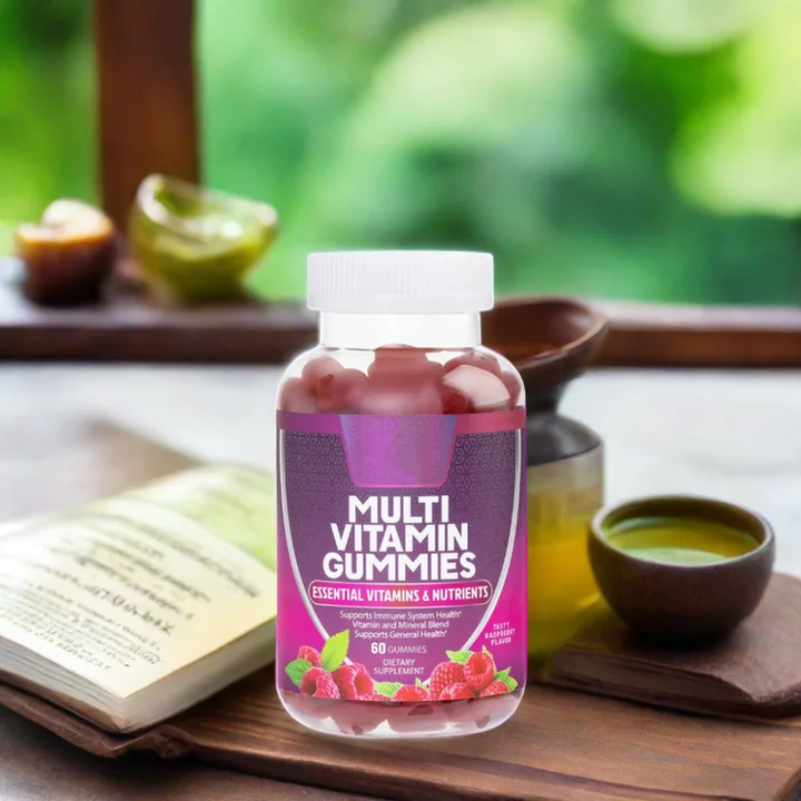 Multi-Vitamin Gummies Essential Vitamins & Nutrients to Support Immune System & General Health Bottle Packed