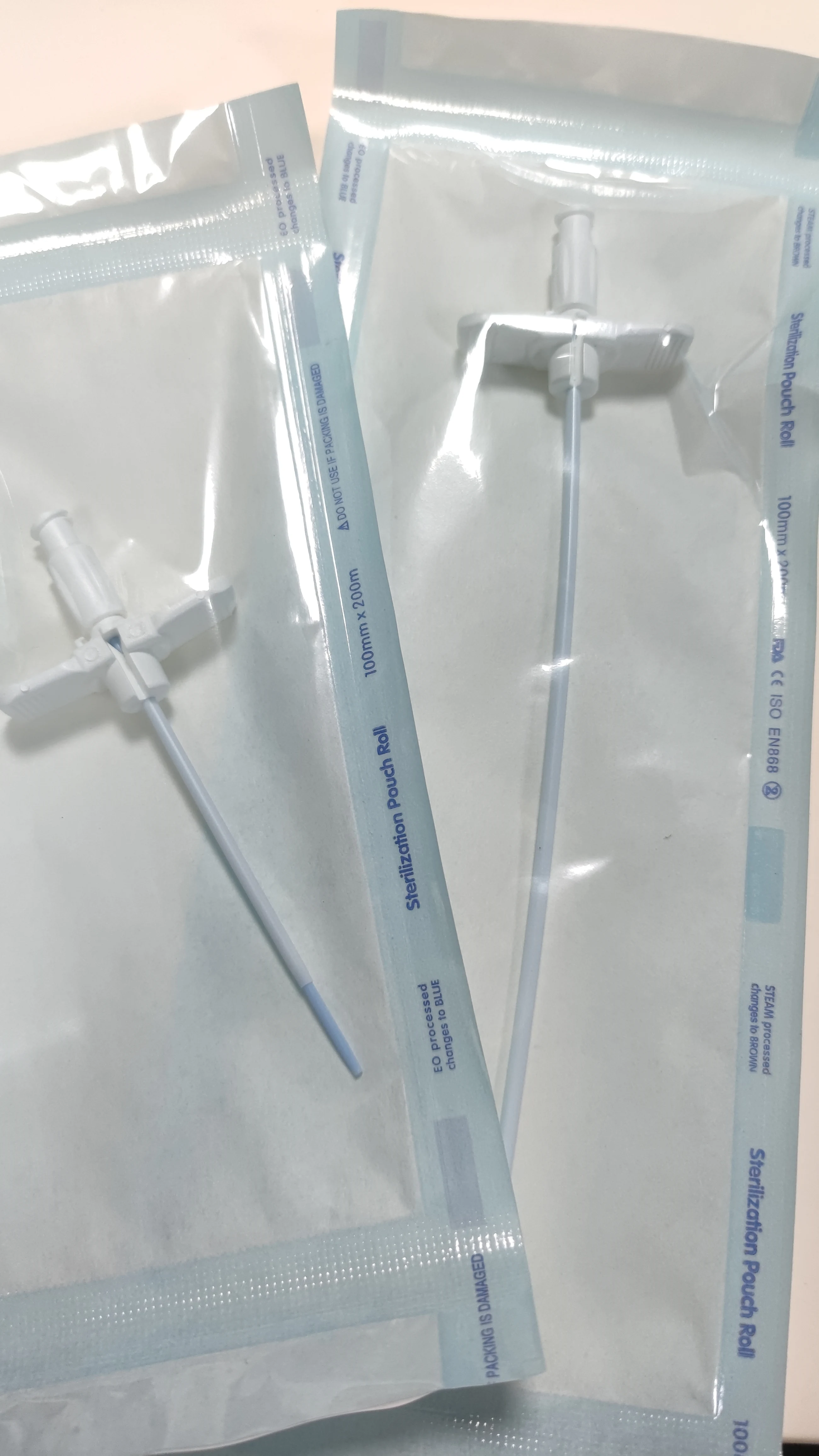 Medical Supplies 5F 6F 12F Peelable Introducer Sheath Kit Peel away sheath